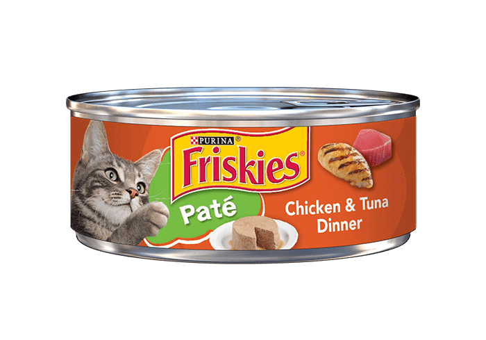 Purina Friskies Chicken and Tuna Pate Wet Cat Food