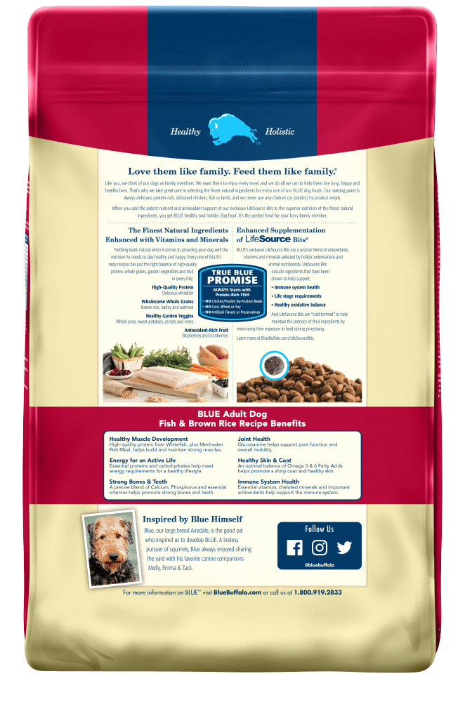 Blue Buffalo Life Protection Natural Fish & Brown Rice Recipe Adult Dry Dog Food