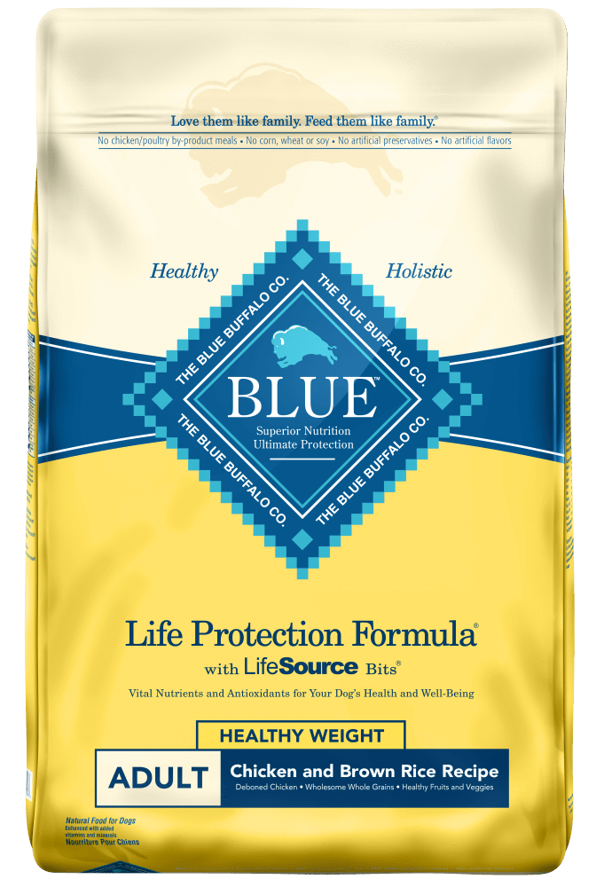 Blue Buffalo Life Protection Healthy Weight Natural Chicken & Brown Rice Recipe Adult Dry Dog Food