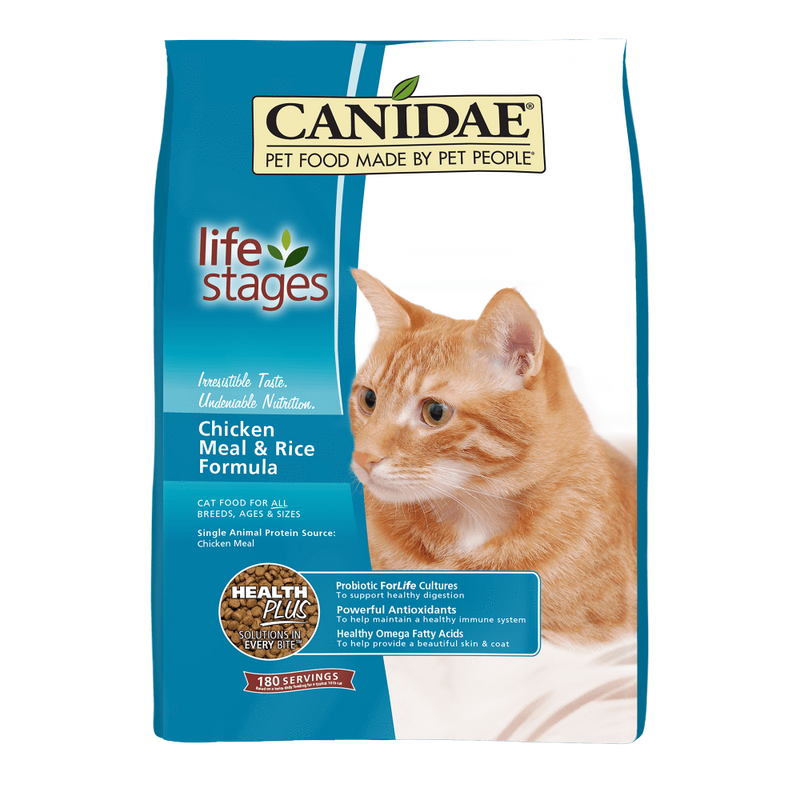 Canidae Life Stages Chicken Meal and Rice Formula Dry Cat Food