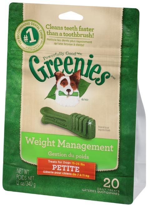 Greenies Petite Weight Management Dental Dog Chews