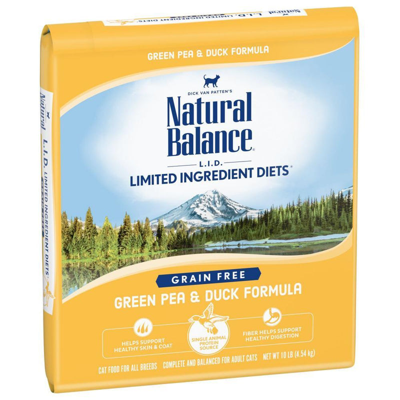 Natural Balance L.I.D. Limited Ingredient Diets Green Pea and Duck Dry Cat Food