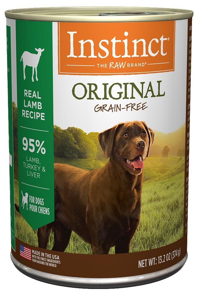 Nature's Variety Instinct Grain-Free Lamb Formula Canned Dog Food