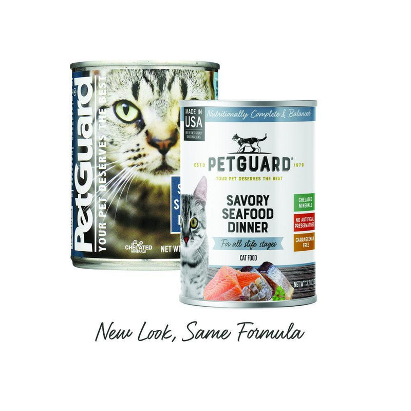 Petguard Savory Seafood Dinner Canned Cat Food
