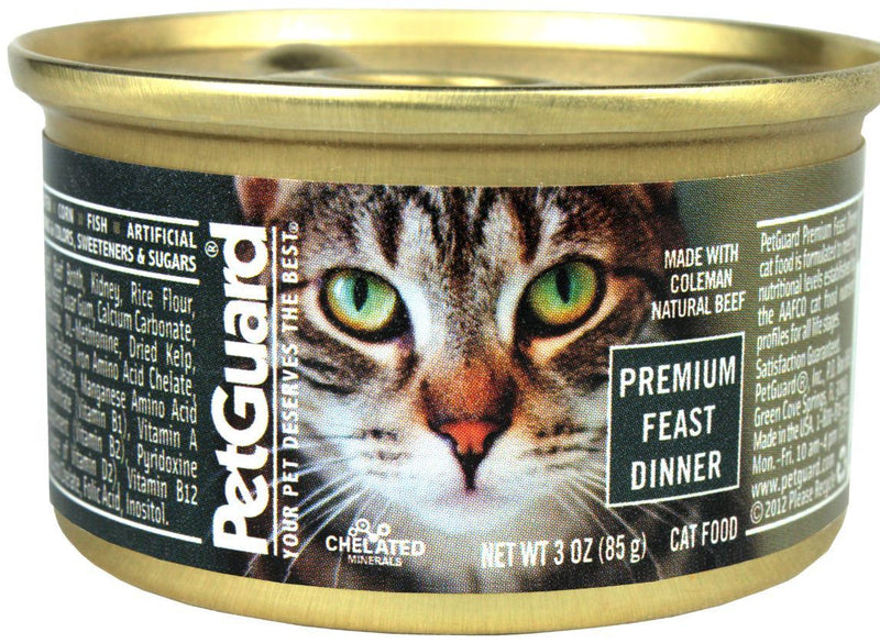 Petguard Premium Feast Dinner Canned Cat Food