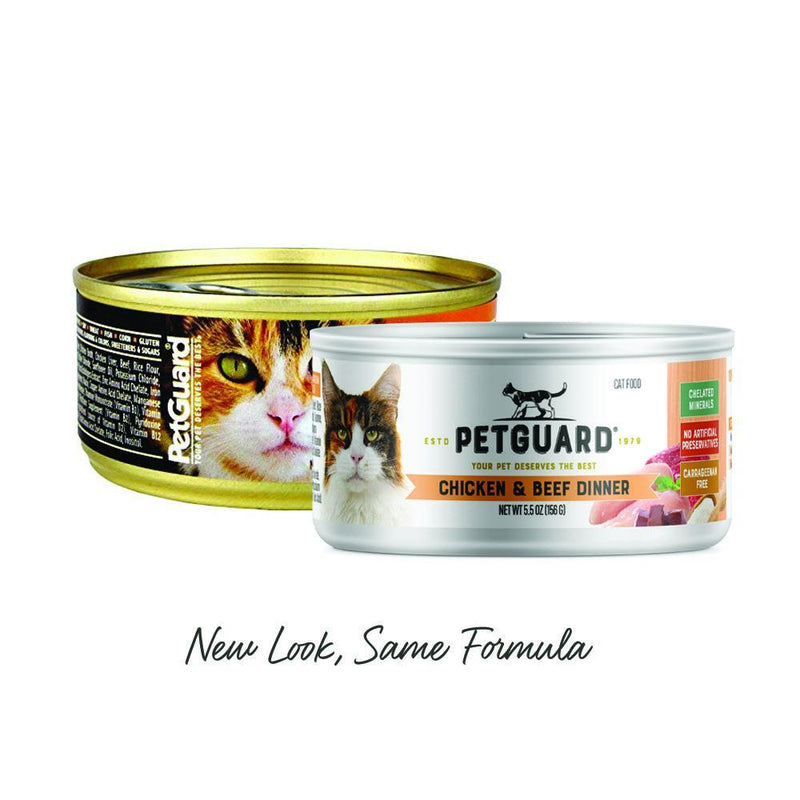 Petguard Chicken & Beef Dinner Canned Cat Food