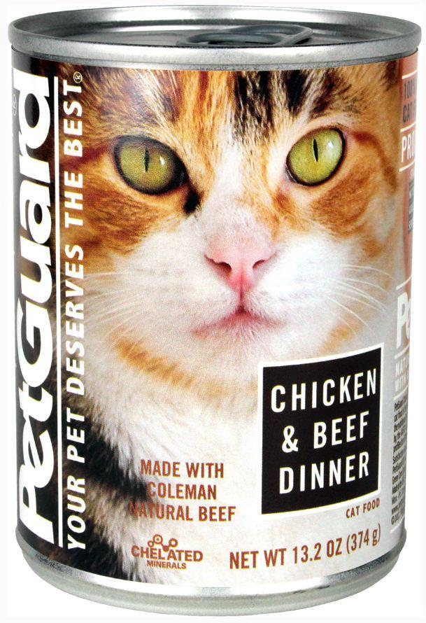 Petguard Chicken & Beef Dinner Canned Cat Food