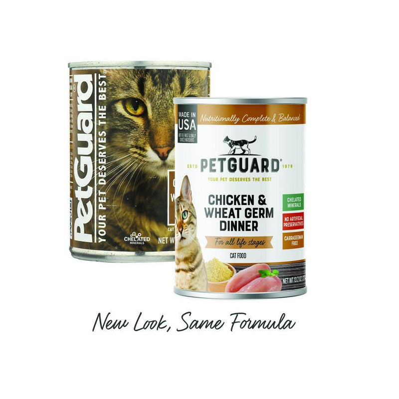 Petguard Chicken and Wheat Germ Dinner Canned Cat Food