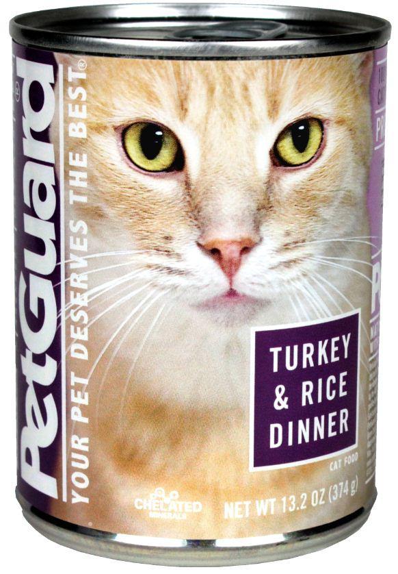 Petguard Turkey & Rice Dinner Canned Cat Food