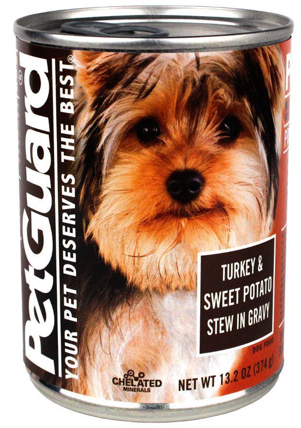 Petguard Turkey & Sweet Potato Stew In Gravy Canned Dog Food