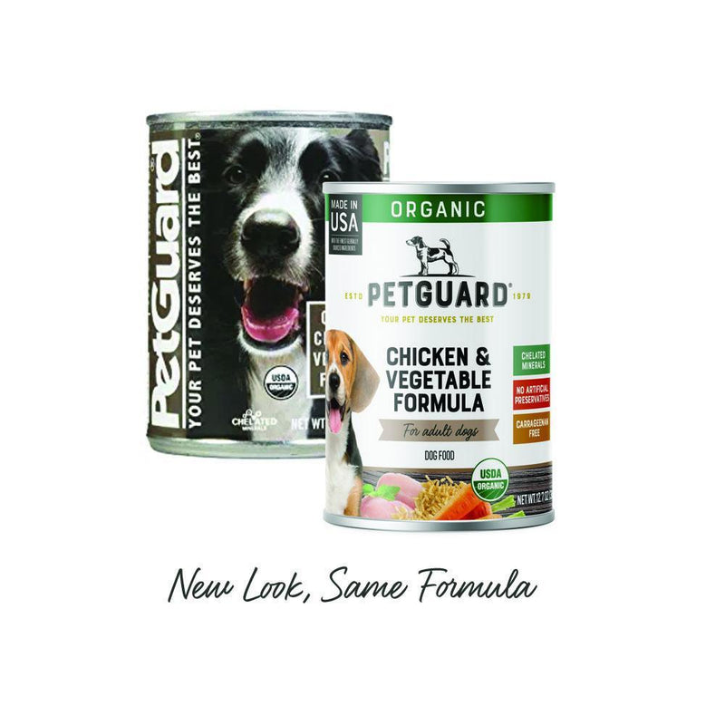 Petguard Organic Chicken & Vegetable Entree Canned Dog Food
