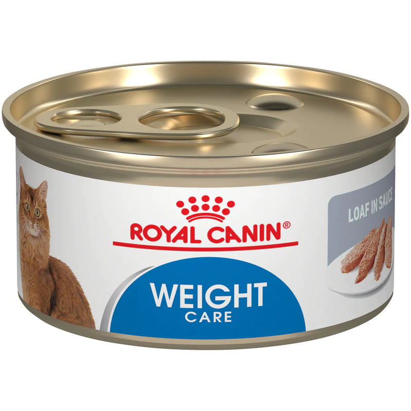 Royal Canin Feline Care Nutrition Weight Care Loaf In Sauce Canned Cat Food