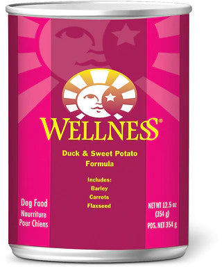 Wellness Complete Health Natural Duck and Sweet Potato Recipe Wet Canned Dog Food