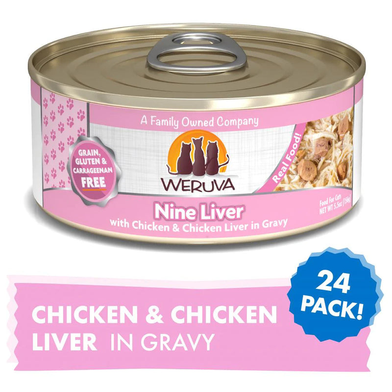 Weruva Nine Liver Canned Cat Food