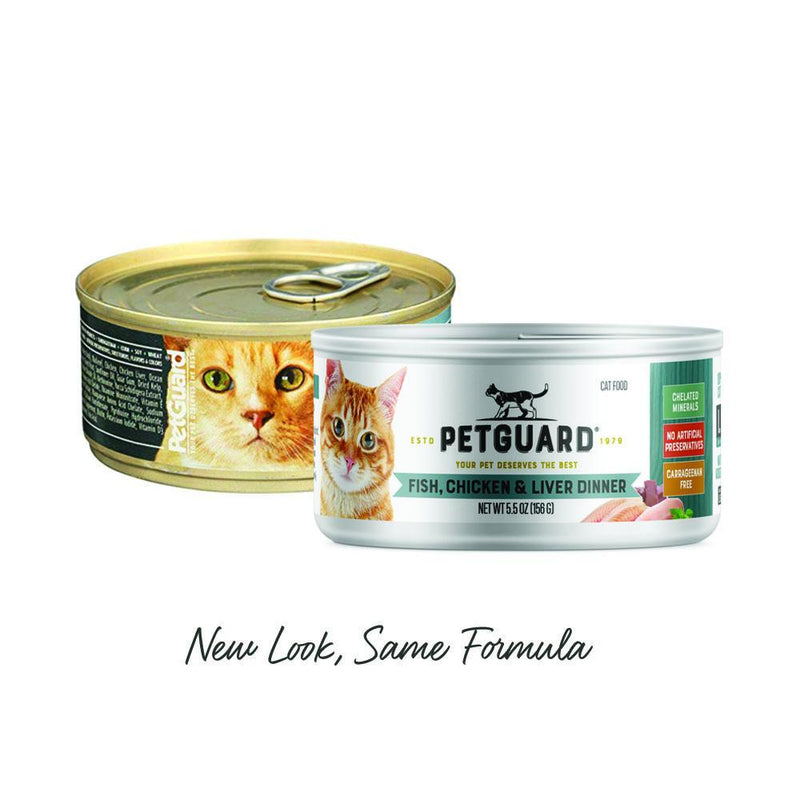 Petguard Fish, Chicken & Liver Dinner Canned Cat Food