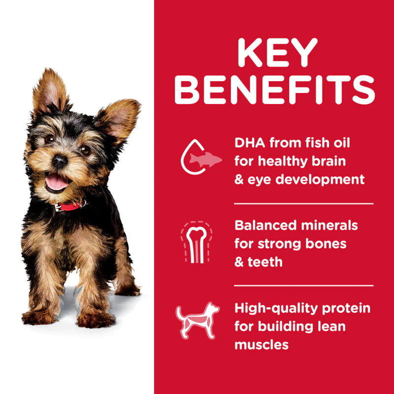 Hill's Science Diet Puppy Small & Toy Breed Chicken Meal, Barley, & Brown Rice Recipe Dry Dog Food