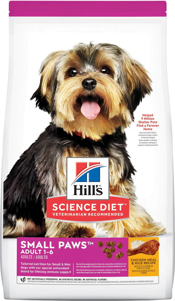 Hill's Science Diet Adult Small & Toy Breed Chicken Meal & Rice Dry Dog Food