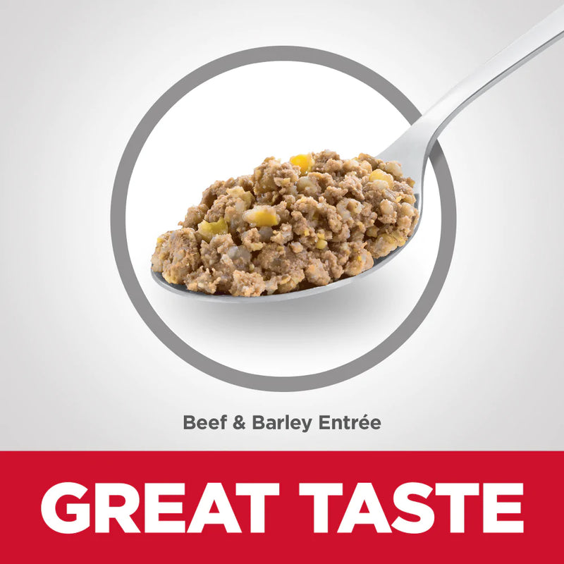 Hill's Science Diet Adult Gourmet Beef & Barley Entree Canned Dog Food