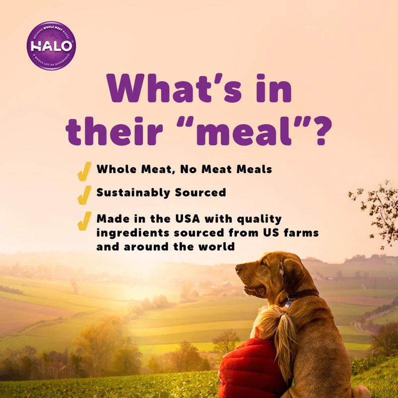 Halo Holistic Adult Turkey & Salmon Stew Canned Dog Food