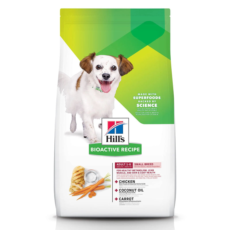 Hill's BIOACTIVE RECIPE Adult Small Breed Chicken & Barley Dry Dog Food