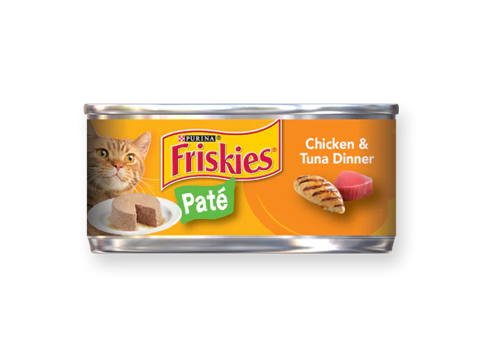 Friskies Pate Chicken And Tuna Dinner In Sauce Canned Cat Food