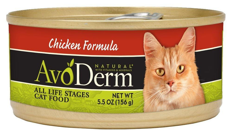 Avoderm Natural Kitten and Adult Chicken Formula Canned Cat Food