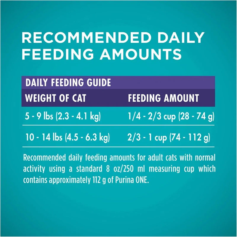 Purina ONE Advanced Nutrition Hairball Formula Dry Cat Food
