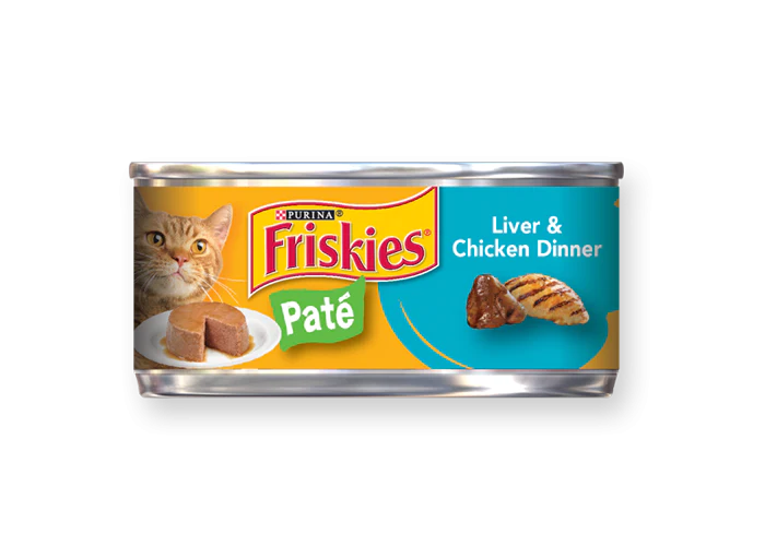 Friskies Pate Liver and Chicken Canned Cat Food