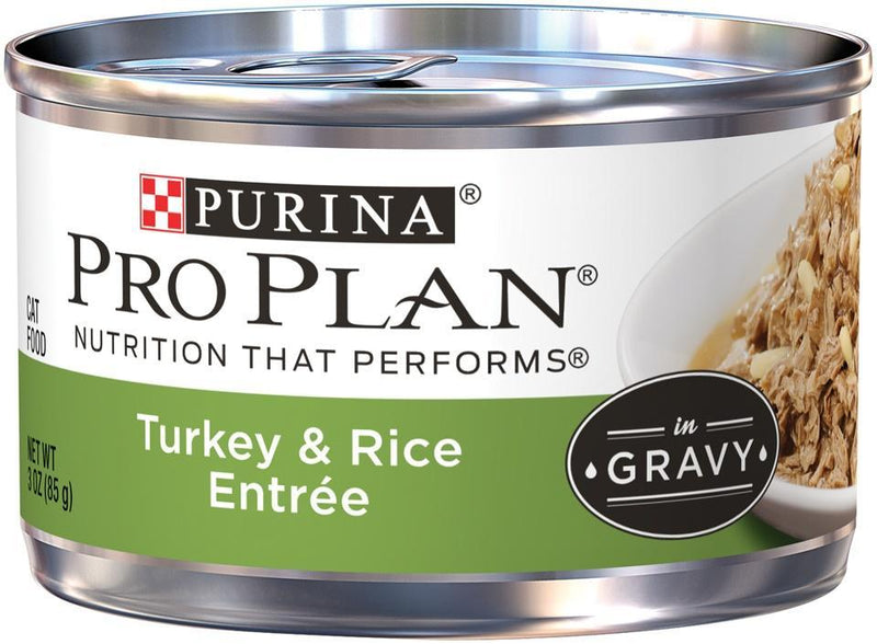 Purina Pro Plan Savor Adult Turkey and Rice Entree Canned Cat Food