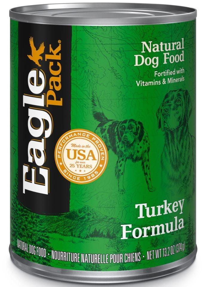 Eagle Pack Natural Turkey Formula Wet Canned Dog Food