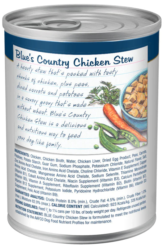 Blue Buffalo Blue's Country Chicken Stew Canned Dog Food