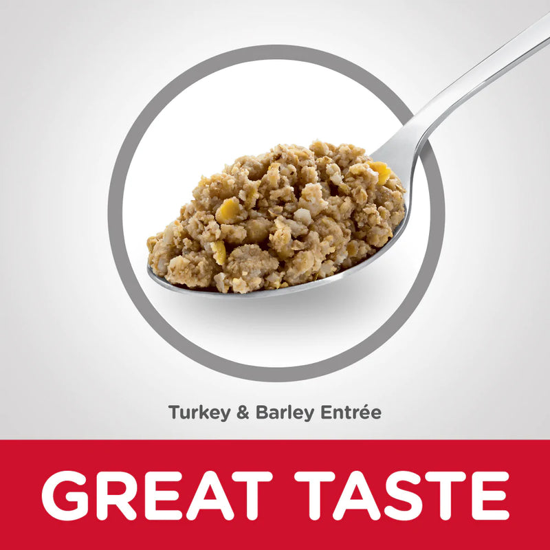 Hill's Science Diet Senior 7+ Gourmet Turkey & Barley Entree Canned Dog Food