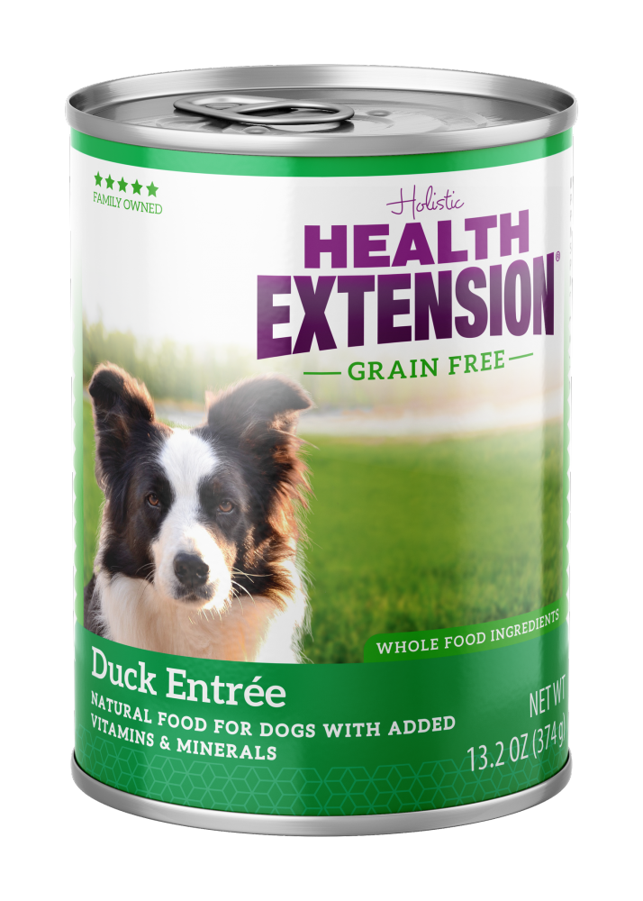 Health Extension 100% Grain Free Duck and Sweet Potato Entree Canned Dog Food