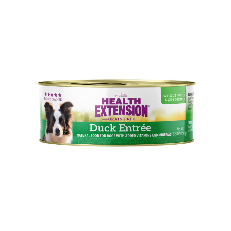 Health Extension 100% Grain Free Duck and Sweet Potato Entree Canned Dog Food