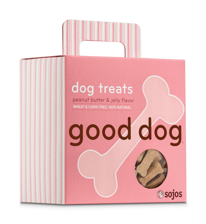 Sojos Good Dog Peanut Butter And Jelly Treats