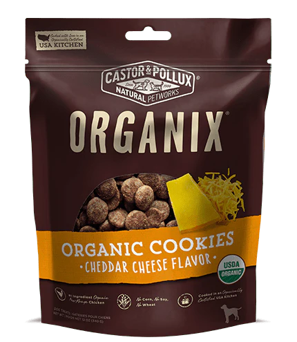 Castor and Pollux Organix Cheddar Dog Treats