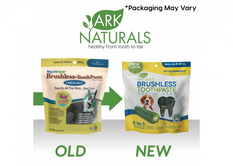 Ark Naturals Brushless Toothpaste Small Dog Treats