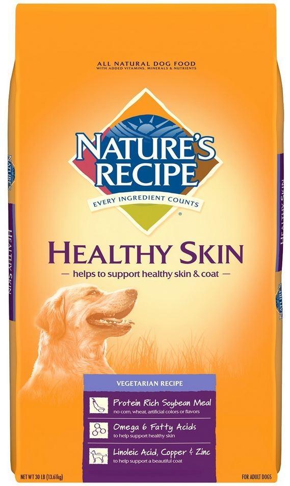 Nature's Recipe Healthy Skin Vegetarian Recipe Dry Dog Food