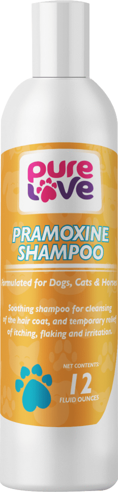 Pure Love Pramoxine Shampoo for Dogs and Cats