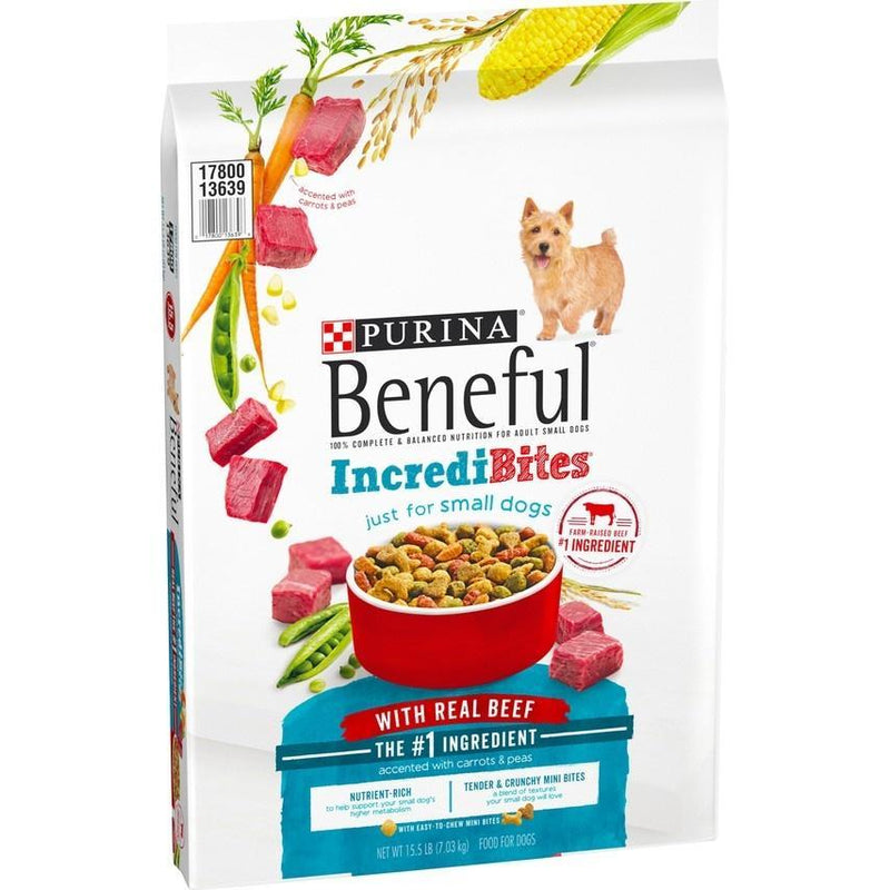 Beneful IncrediBites for Small Dogs with Real Beef Dry Dog Food