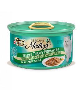 Fancy Feast Elegant Medleys Turkey Primavera Canned Cat Food