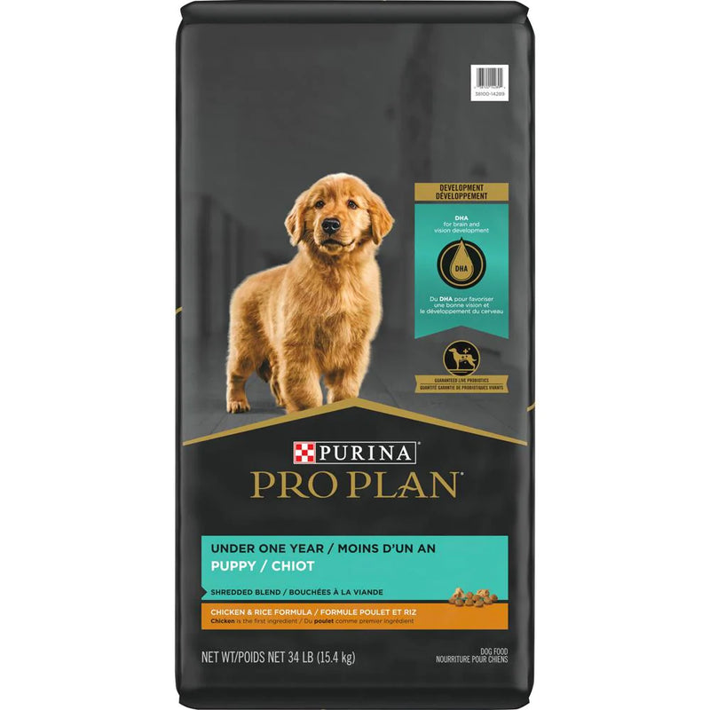 Purina Pro Plan Savor Puppy Shredded Blend Chicken & Rice Formula Dry Dog Food