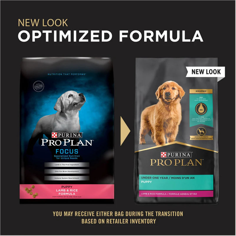 Purina Pro Plan Focus Puppy Lamb & Rice Formula Dry Dog Food