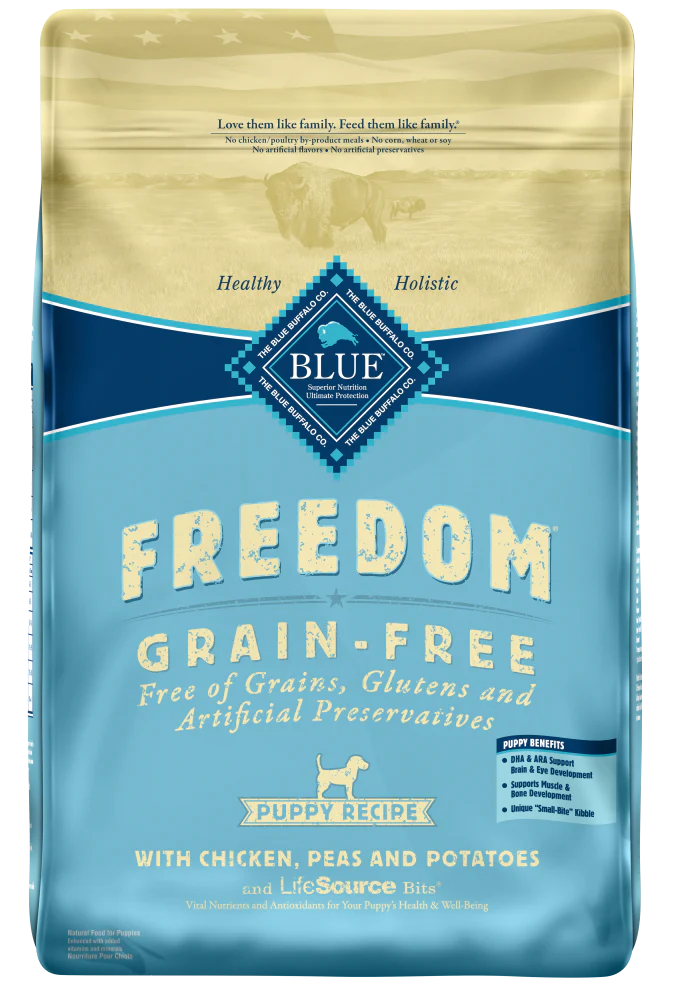 Blue Buffalo Freedom Grain Free Chicken Recipe Puppy Dry Dog Food