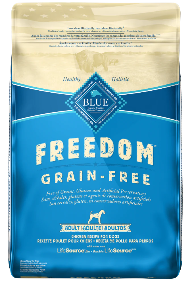 Blue Buffalo Freedom Grain Free Chicken Recipe Adult Dry Dog Food