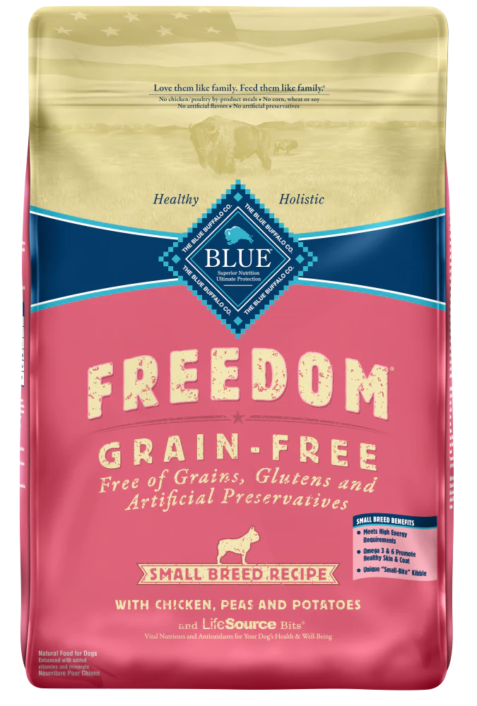 Blue Buffalo Freedom Grain Free Chicken Recipe Small Breed Adult Dry Dog Food