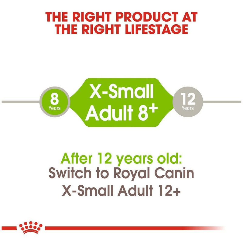 Royal Canin Size Health Nutrition X-Small Mature 8+ Dry Dog Food