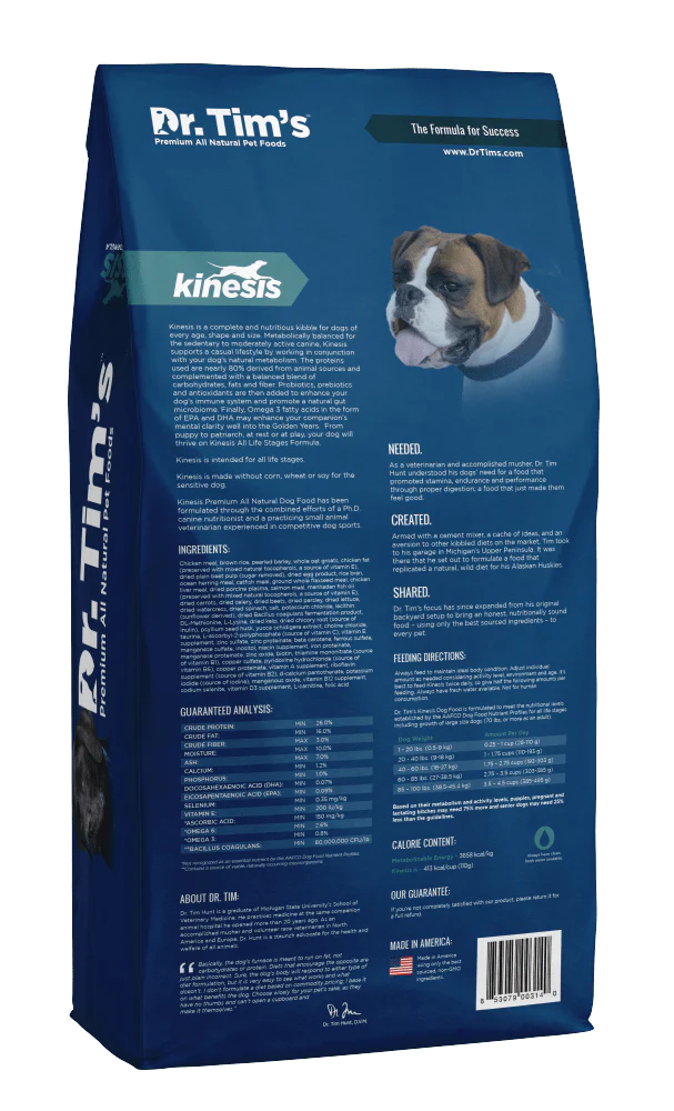Dr. Tim's Kinesis All Life Stages Dry Dog Food