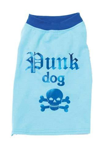 Petrageous Blue Punk Dog Tee Shirt