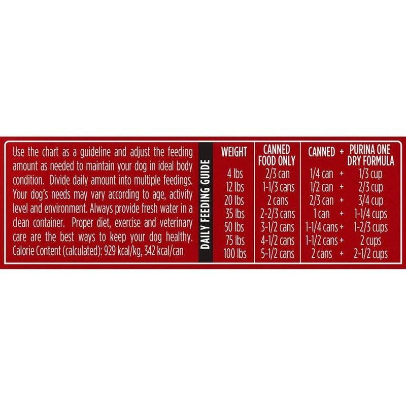 Purina ONE Tender Cuts Wholesome Beef & Barley Canned Dog Food